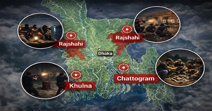 গভীর রাতে নদী ও ইটভাটায় চলে প্রশিক্ষণ, চার বিভাগে সক্রিয় শুটার নেটওয়ার্ক